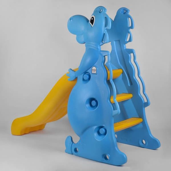 Гірка Pilsan "Dino slide" Синя з жовтим 140 см 7-02 фото