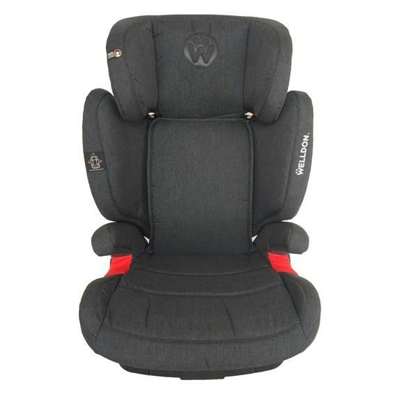 Автокрісло 15-36 кг Welldon Magic Nacre Fit (графітовий)  021 фото